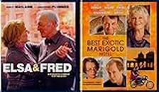 The Best Exotic Marigold Hotel , Elsa & Fred : Senior Romantic comedy 2 pack Blu-ray