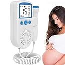 Jolizone Doppler Fetal Heart Rate Monitor Baby Heartbeat Monitor Pregnancy, Home Baby Heartbeat Monitor Pregnancy