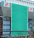 Kuber Industries 10 x 12 ft. Sun Mesh Shade Sunblock Shade Cloth UV Resistant Net for Garden/Home/Lawn/Shade/Netting/Sports (Green) (F_26_KUBMART016988)