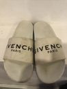 Givenchy Paris Pogo Pool Slides White Men Original Made in Italy 12 Authentic