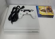 Sony PlayStation 4 Pro CUH-7715B 1TB White Console Edition With 3 Games 