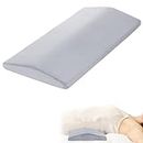 EsonTuring Lumbar Support Pillow for Bed Relief Lower Back Pain, Cooling Memory Foam Back Pillow for Sleeping, Waist Sleep Cushion for Side, Back Sleepers, Wedge Bolster Pillow Bed Rest