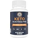 Left Coast Performance Keto Electrolyte Supplement (180 Capsules). Electrolyte Pills for Ketogenic Diet. Magnesium, Potassium, Sodium, Calcium | Electrolytes Keto Tablets for Rehydration -