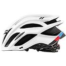 Bike Helmet Riding Lightweight Breathable Safety Cap Mountain Road Cycling Equipment for Women Men Outdoor Sport White, bikeboy Helmet