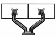 Dual Monitor Desk Mount Gas Spring Arm Stand Table Deskmount for LCD Screen