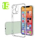 For iPhone 15 Plus Pro Max Case Clear 14 13 12 Mini Shockproof Heavy Duty Cover