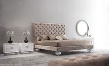 King Size Bed - Luxury Bedroom Furniture - Baroque King Size Bed - Devereaux