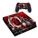 PS4 Pro Console Skins Decal Wrap ONLY - Beautful Rose Design