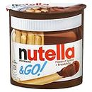 Ferrero Nutella & Go Hazelnut Spread & Malted Bread sticks, 52g (Pack of 3)