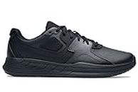 Shoes for Crews Falcon III, Women's Slip Resistant Work Shoes, Water Resistant, Black, Size 7.5