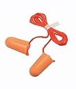 3M Corded Foam Disposable Ear Plugs, Pack of 15