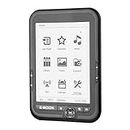 UBERSWEET® E-Reader, 6Inch E-Book E-Paper Electronic Ink Reader with Clock, Dictionary, Calendar and Calculator Function, Support TXT, HTML, PDF, DPUB, DJVU, EPUB, Tiff, CB, Etc (8G)
