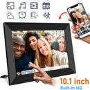 WiFi Digital Picture Frame 10.1-inch Electronics Photo Frame APP Control IPS