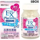 EX Placenta 120 Tabletas 30 Día x 5 Botellas Itoh Kampo Belleza Alimentos Saludables Nuevo