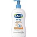 Cetaphil Baby Daily Moisturizing Lotion 400ml with Organic Calendula for Face & Body, Moisturizer for Kids