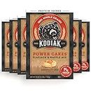 Kodiak Cakes Power Cakes Protein Pancake Mix & Waffle - 100% Whole Grain - Chocolate Chip (Pack of 6)