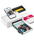 Liene Stampante Fotografica per Smartphone, 10X15 WiFi Stampante a Sublimazione per PC/iPhone/Android, Cartuccia d'inchiostro e 20 Carte Fotografiche incluse, 300DPI Stampante Mobile a Uso Domestico