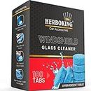 Herboking Car Accessories 100pcs Windshield Glass Cleaner Tablets in Concentrate Solid Tablet Foam Car Wiper Detergent Tablets
