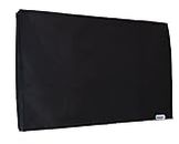 Comp Bind Technology Black TV Cover for Samsung UN48JS9000FXZA Curved 48' 4K UHD Smart TV. Outdoor, Waterproof and Heavy Duty Cover by Viziflex Seels, Dimensions 44'W x 5'D x 26'H