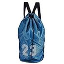 Drawstring Backpack, Basketball Storage Bag Waterproof Portable Basketball Equipment Mesh Backpack for Outdoor Playgrand(Blue)