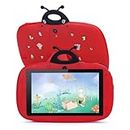 7 inch C idea Android 12 Kids Tablet with Case 32GB+32GB Expandable Eyes Protection PS HD Screen Pre-Install IWAWA Educational Safety Tablet PC for Toddler Learning and Entertainment