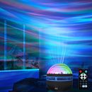 LED Galaxy Projector Aurora Nightlight Northern Starry Ocean Wave Party Lamp NEW