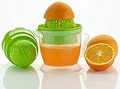 DEVCOMM Plastic 2 in 1 Nano Fruit Juicer (Pack of 1, Green)