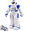 Homidic Robot Toy for Kids, Smart Robot Kit with Remote and Gesture Control Robotics Gifts for Boys Girls Intelligent Programmable Walking Dancing Singing