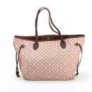 Authentic Louis Vuitton Idylle Neverfull MM Monogram Tote Shopping Bag Encre