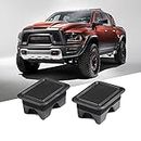 Ram 1500 Accessories Set of 2 for Dodge 2019 2020 2021 Pickup Truck RAM 1500 Stake Pocket Covers Bed Rail Pocket Cover Hole Caps Stake Plugs