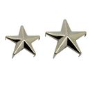 Set of Five-Pointed Star Rivets for Customizing Clothing and Accessories
