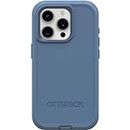 OtterBox iPhone 15 Pro (Only) Defender Series Case - BABY BLUE JEANS (Blue), screenless, rugged & durable, with port protection, includes holster clip kickstand