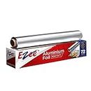 Ezee Silver Aluminium Foil 72 Meters 14 Microns | Parchment & Wrapping Paper | Perfect for Cooking, Baking, Packing and Serving Foods