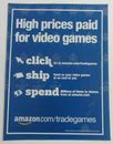 Amazon Trade Video Games Print Ad 8 x 11 in Poster Advertising Business