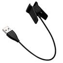 TechTrendz Charging Clip for Fitbit Alta Replacement USB Charger Adapter Charge Cord Charging Cable for Fitbit Alta Smart Fitness Watch - Black