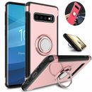 Case For Samsung Galaxy S10 / S10 Plus S10 LRing Car Holder Stand Back Cover