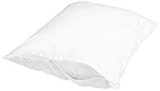 Amazon Basics Hypoallergenic Protector Cover Pillow Case - 21 x 27 Inches, Standard, Pillows Not Included