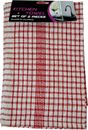 100 % Cotton Kitchen Towels, 21" x 15" - Pack 2 Tea Towels for Kitchen & Home