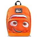 Finding Nemo Mini Backpack for Women - 10” Canvas Finding Nemo Backpack with Front Pocket and Bookmark | Finding Nemo Backpack Purse Bundle