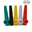 10PCS Lovely Musical Instruments Kids Musical Instruments Mouth Kazoos