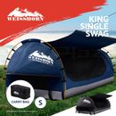 Weisshorn Swag King Single Camping Swags Canvas Hiking Free Standing Dome Tent