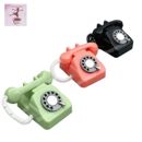 Dollhouse 1/6 Scale Miniature Furniture Accessories Rotating Wired Telephone Toy