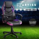 Artiss Gaming Chair Computer Executive Racing Office Chairs High Back Purple