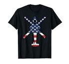 AH64 Apache Military Attack Helicopter American Flag Apache T-Shirt