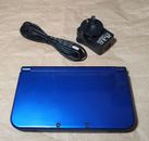 NEW NINTENDO 3DS XL GAME CONSOLE - BLUE and BLACK - Top IPS Screen