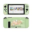 GeekShare Protective Case for Nintendo Switch, Soft TPU Slim Case Cover Compatible with Nintendo Switch Console and Joy-Con (Little Parrots) [Video Game]