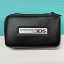 Black Nintendo DS / 3DS System & Game Carrying Case Travel Bag Lite PowerA