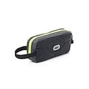 GOX Travel Toiletry Bag Ultra-Light Cosmetic Bag Large-Capacity Portable Makeup Pouch, Black, 7.9*3.7*2 Inches