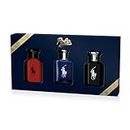 Ralph Lauren - World of Polo Father's Day Gift Set - Polo Red, Polo Blue, & Polo Black - Eau de Toilette - 3-Piece Fragrance Discovery Set - Travel Size - 1.3 Fl Oz Each