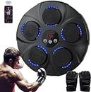 Music Boxing Machine with Boxing Gloves, 2.0 Smart Bluetooth Boxing Machine, Wall Mounted Music Boxing Target, Boxing Training Equipment, Electronic Boxing Target Training for Home,Indoor and Gym